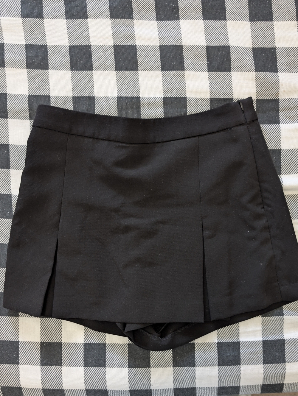 New Without Tag Dynamite Black Pleated A-line Skort